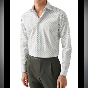 Mens ETON SLIM button doen - size 42 - 16 1/2 
Like new condition